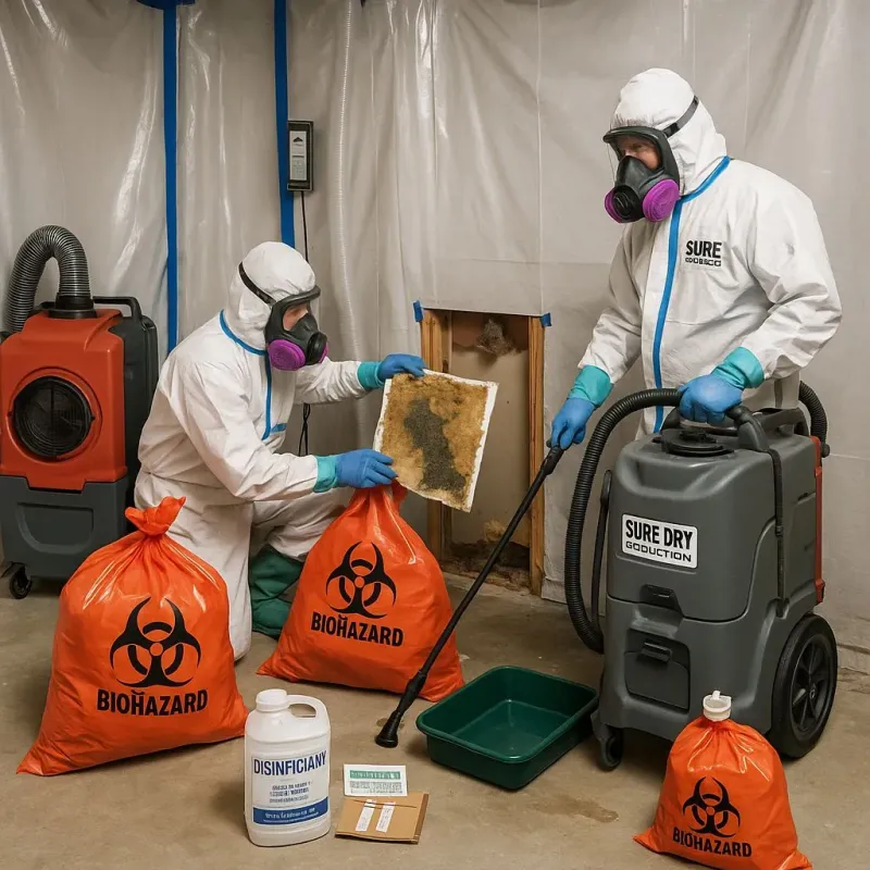 Contaminated Water Handling Protocols process in Wichita County, KS