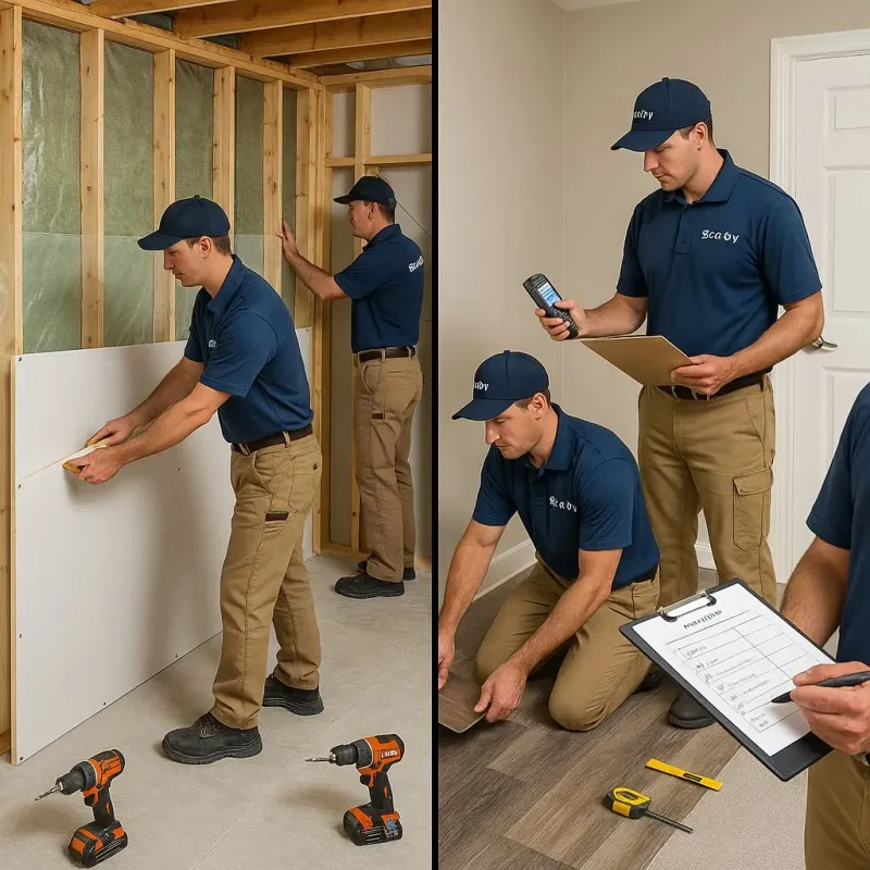 Repairs and Reconstruction process in Wichita County, KS